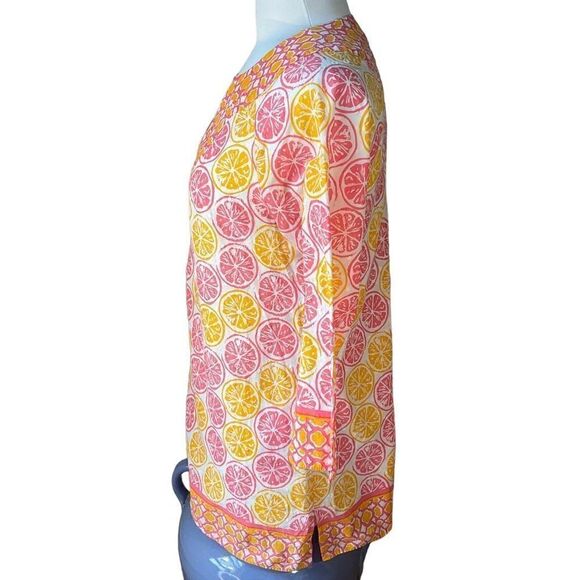 Vineyard Vines Citrus Tunic, S. 100% Cotton. Dress Beach Cover Up. Summer! - Picture 7 of 11